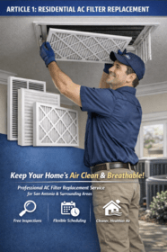 Residential AC Filter Replacement